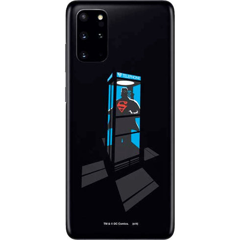 DC Comics Superman Phone booth Galaxy S20 Plus Skin